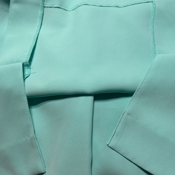 Astr Turquoise A-Line Skirt - Picture 4 of 5